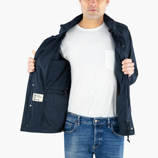 Field Jacket ASPESI Minifield Cot CG20 P076 in Cotone Tecnico Col. 01098 Blu Navy