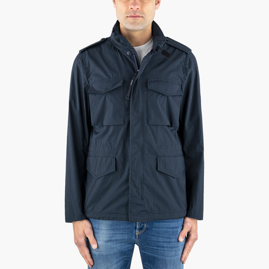Field Jacket ASPESI Minifield Cot in Cotone Tecnico Blu Navy