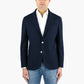 Giacca BARBA Napoli Dynamic in Cotone Blu Navy