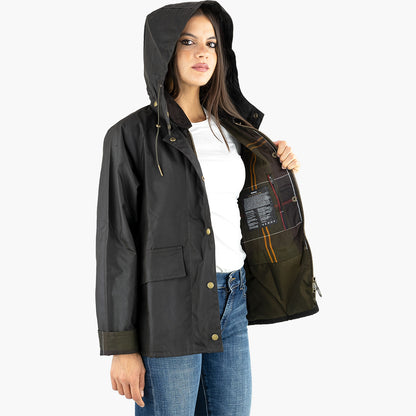 Giacca Cerata BARBOUR Avon Wax Jacket Olive