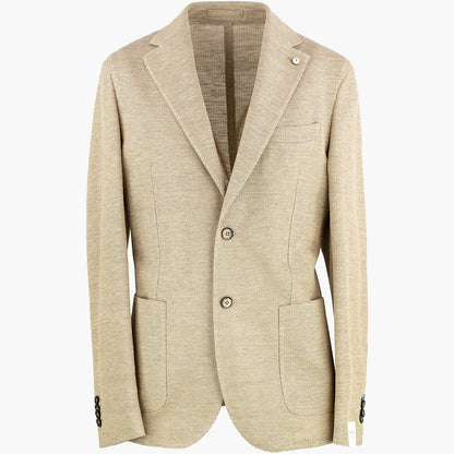 Giacca LBM Steve in Lino e Cotone Sabbia