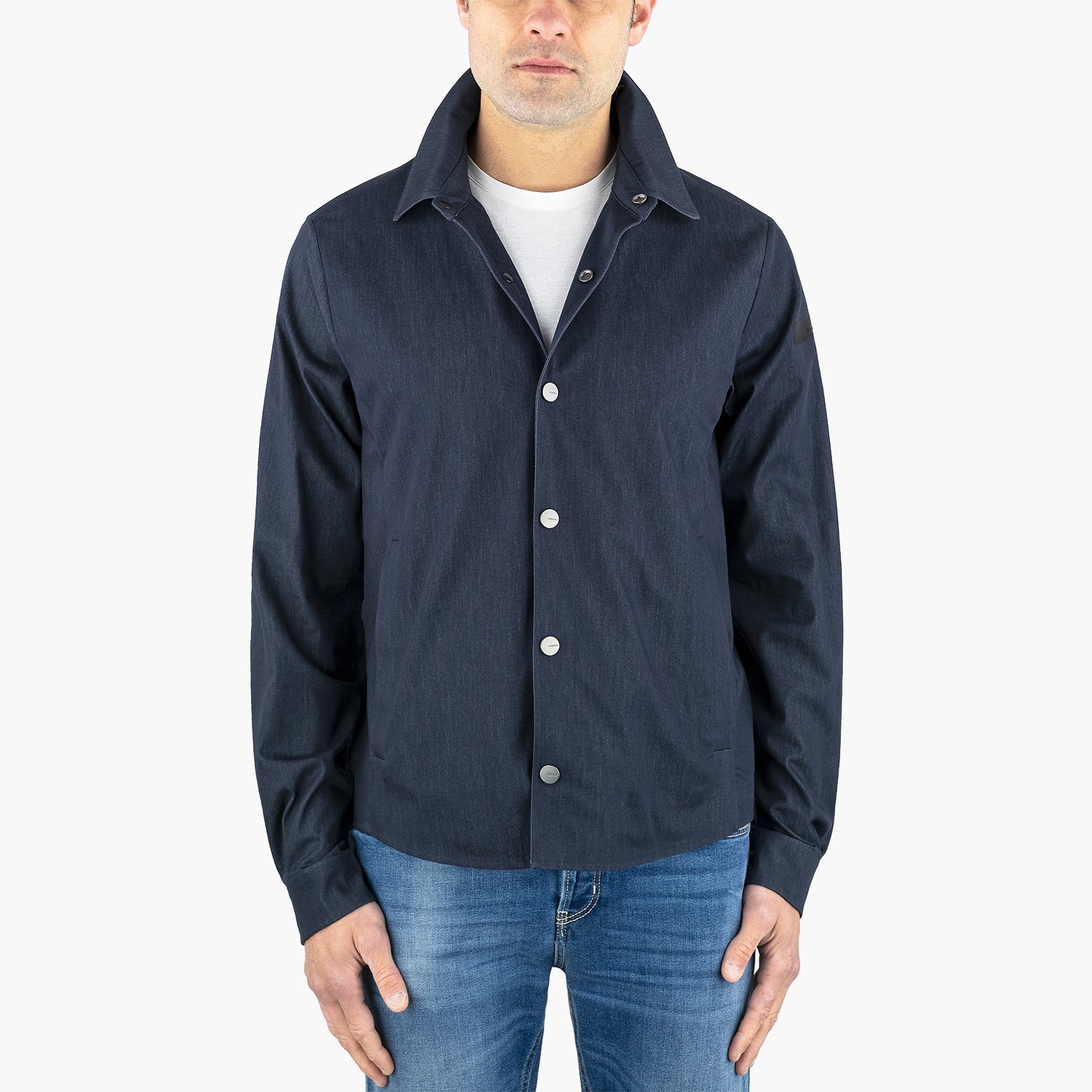 Giacca Camicia RRD Marina Overshirt Jkt Blue Black