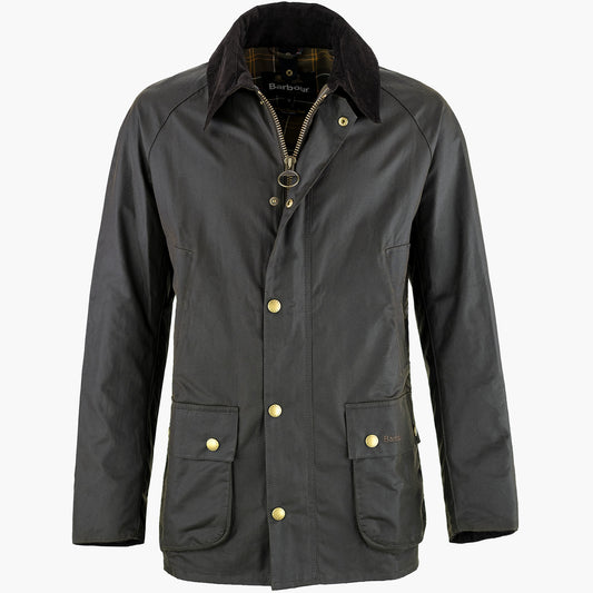 Giacca Cerata BARBOUR Ashby Wax Jacket Cod. MWX0339NY92 Col. Olive 25 (2)
