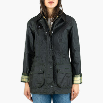 Giacca Cerata BARBOUR Beadnell Cod. LWX0667SG91 Wax Jacket Col. Sage