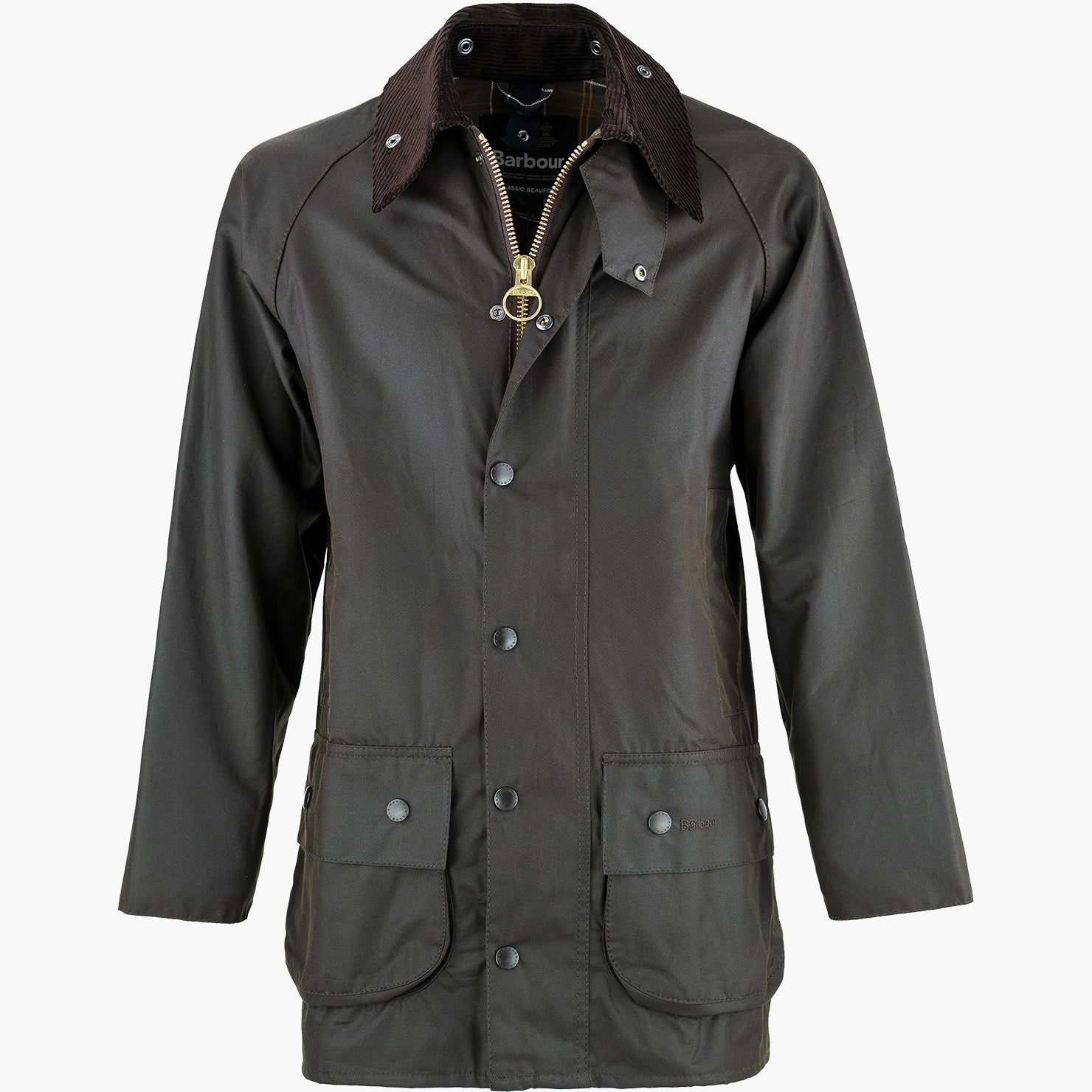 Giacca Cerata BARBOUR Beaufort Wax Jacket Cod. MWX0002OL71 Col. Olive 25 (2)