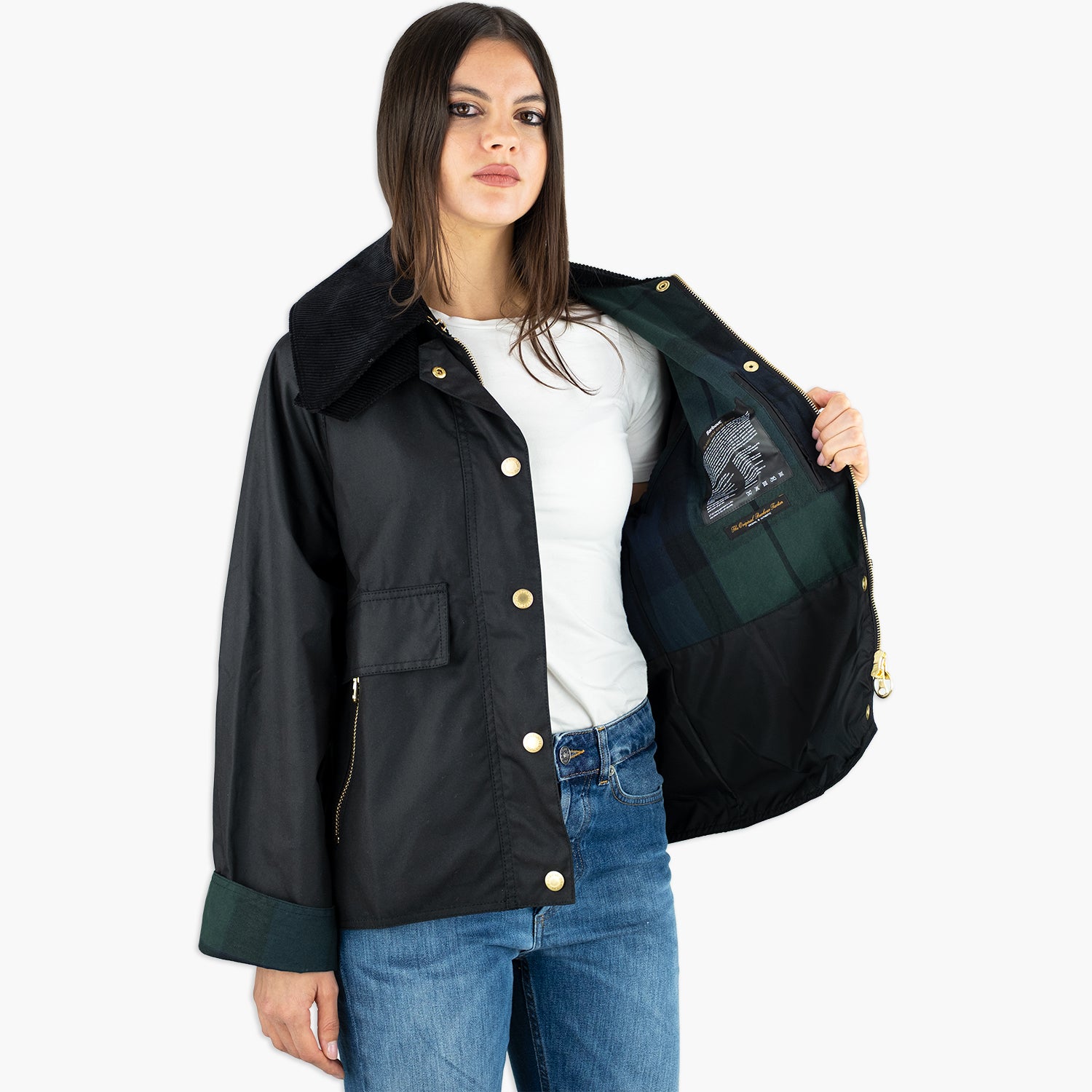 Giacca Cerata BARBOUR Catton Wax Cod. LWX1333BK71 Col. Black