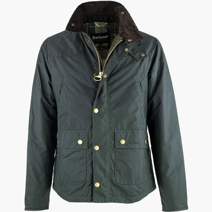 Giacca Cerata BARBOUR Reelin Wax Jacket Sage
