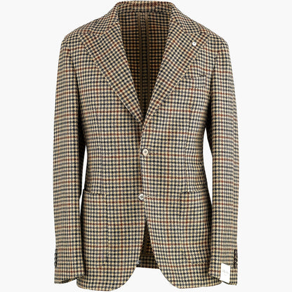 Giacca LBM Steve in Lana e Cachemire Pied de Poule 25