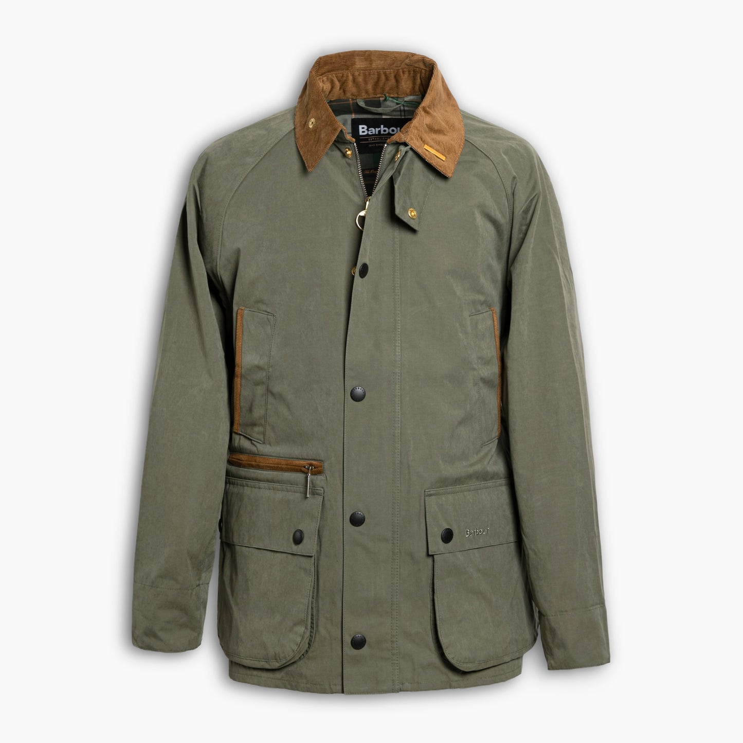 Giacca Uomo BARBOUR Icons Bedale Casual Cod. MCA1091GN51 Col. Fern