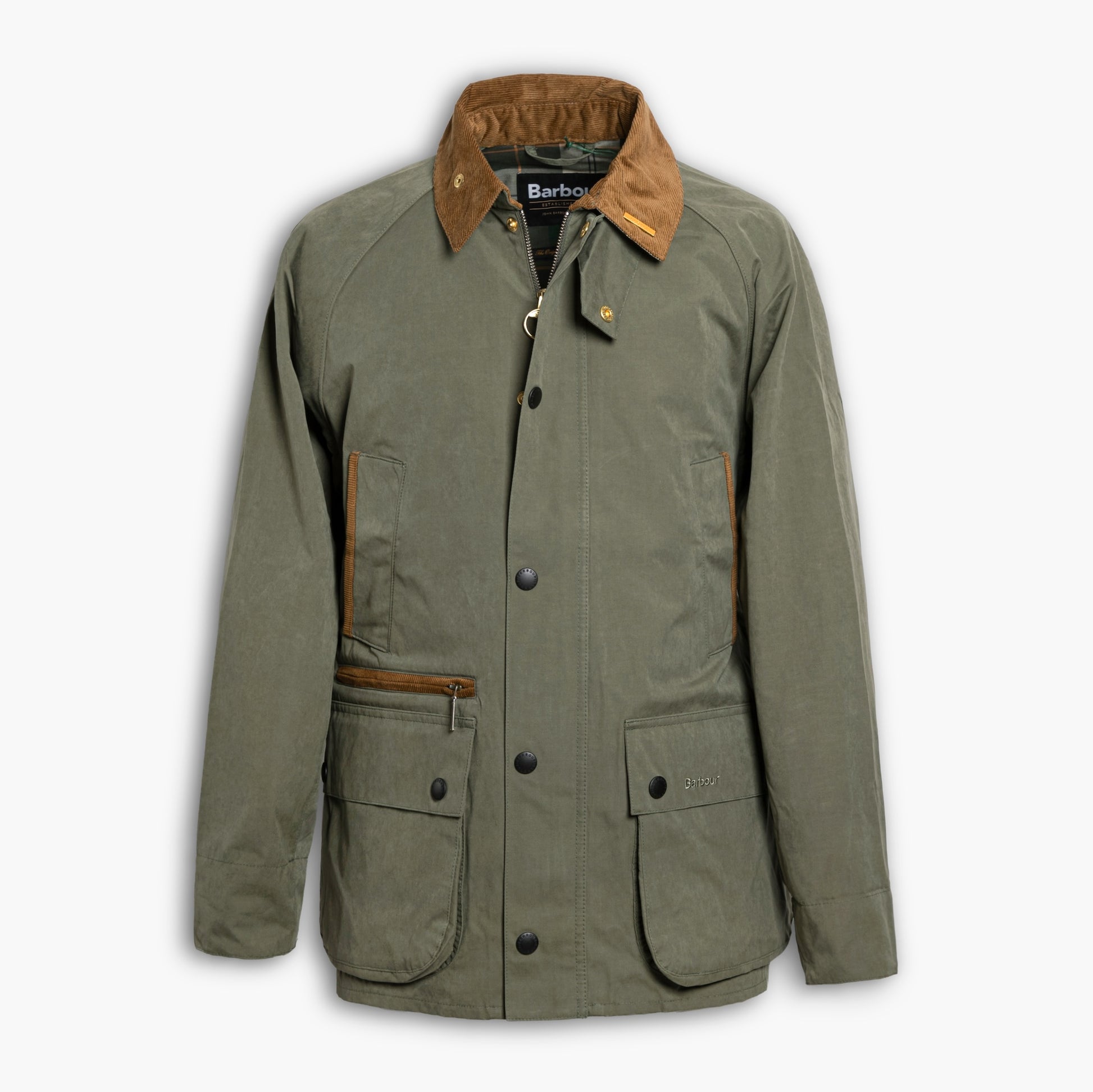 Giacca Uomo BARBOUR Icons Bedale Casual Cod. MCA1091GN51 Col. Fern