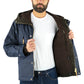 Giaccone MANIFATTURA CECCARELLI Mountain Jacket 7003 WX Col. Blu Navy. Giaccone