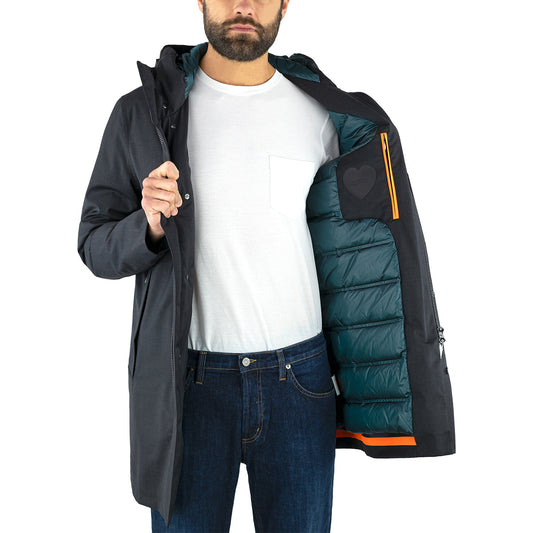 Giaccone Parka RRD Terzilio Eskimo Jkt W23023 Col. 11 Grigio Scuro. Giaccone