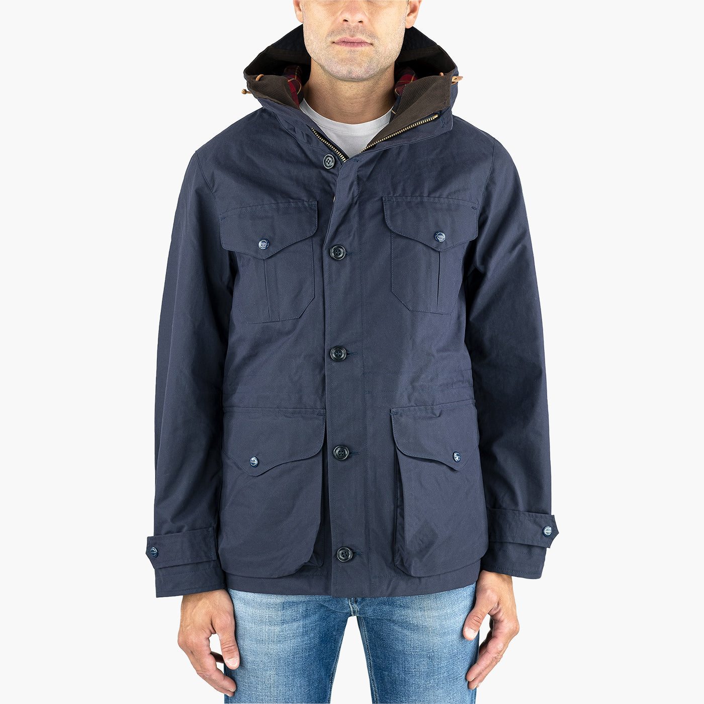 Giaccone Parka MANIFATTURA CECCARELLI Rain Weekender Coat 7070 DW Blu Navy 25