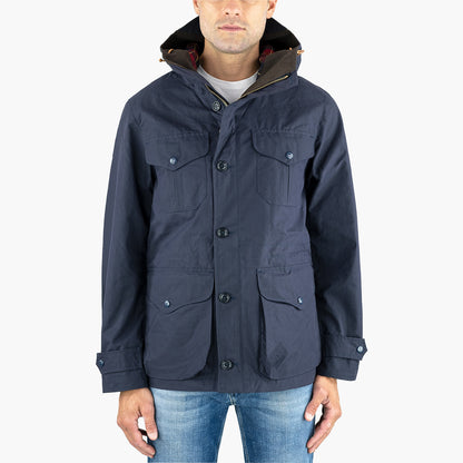 Giaccone Parka MANIFATTURA CECCARELLI Rain Weekender Coat 7070 DW Blu Navy 25