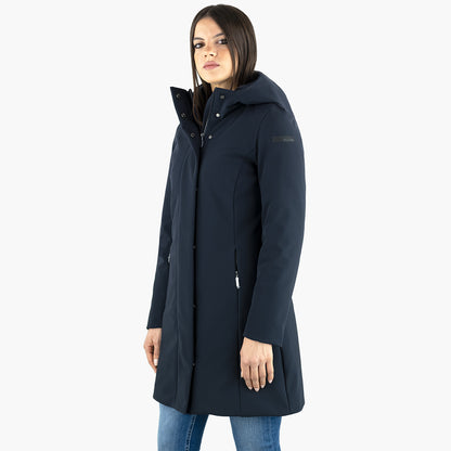 Giaccone Parka RRD Winter Long Wom Long Lady Jkt W24502 Col. 60 Blue Black