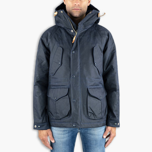 Giaccone Uomo MANIFATTURA CECCARELLI Fisherman Parka 7091 WX Blu Navy