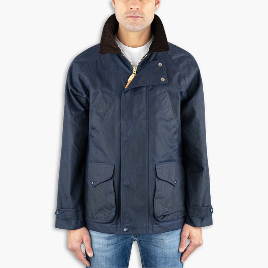 Giaccone Uomo MANIFATTURA CECCARELLI Rain Caban 7071 WX Col. Blu Navy