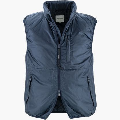 Gilet ASPESI Jil G199 7961 ICONS in Nylon Tecnico Col. 96101 Blu Navy