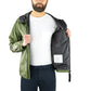 Giubbino ASPESI Wintermoon in Nylon Verde Militare