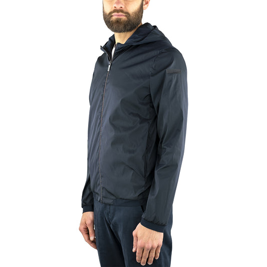 Giubbino RRD Fleece Hyper Hood Zip Blue Black