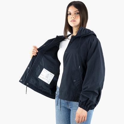 Giubbino ASPESI Lea N501 P051 in Micro Twill di Nylon Blu Navy