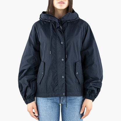 Giubbino ASPESI Lea in Micro Twill di Nylon Blu Navy