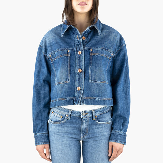 Giubbino ASPESI in Puro Denim Lavaggio Medio
