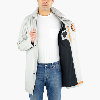 Impermeabile RRD Summer Urban Dust Jkt White Sand