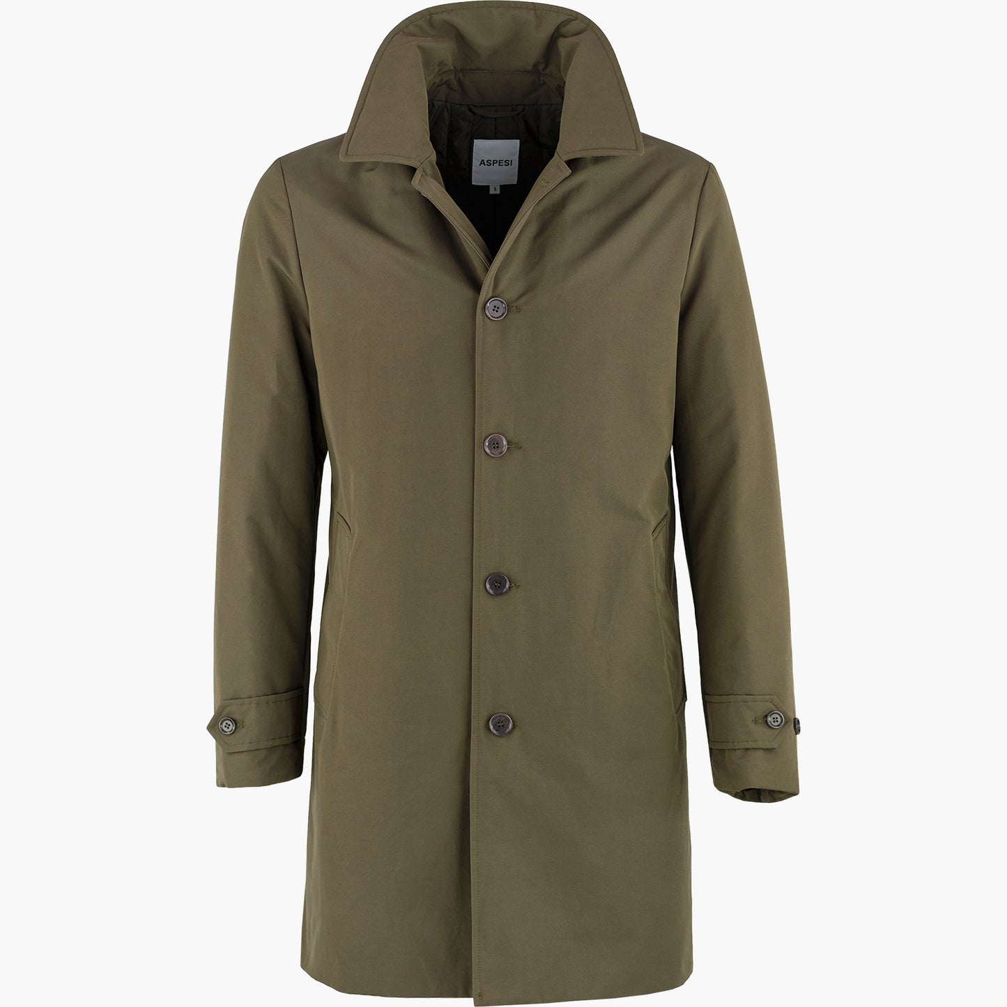 Impermeabile ASPESI Vodka LE 3I41 7532 in Tela di Cotone e Nylon Col. 50237 Militare