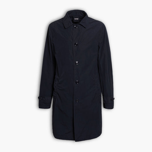 Impermeabile Uomo ASPESI Icons Lemon I502 F973 in Nylon Compatto Col. 85098 Blu Navy