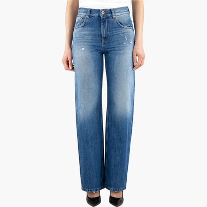 Jeans ASPESI Mod. 0185 L054 in Puro Cotone Denim Col. 10998 Lavaggio Medio