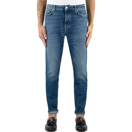 Jeans DEPARTMENT 5 Drake in Cotone Denim Lavaggio Medio