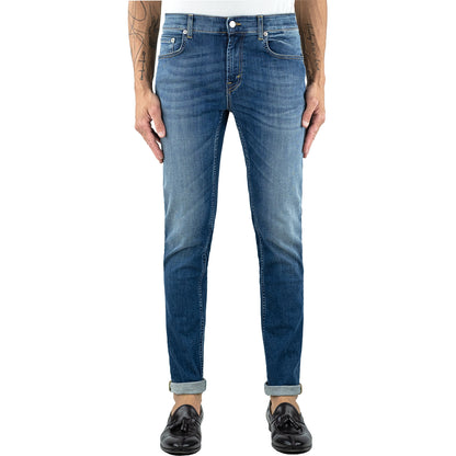 Jeans DEPARTMENT 5 Skeith UP511 2DS0041 in Denim Stretch Col. 812 Lavaggio Medio