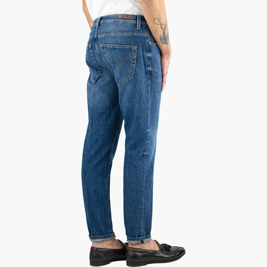 Jeans DONDUP Brighton in Denim Fisso Lavaggio Medio