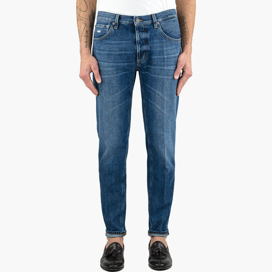 Jeans DONDUP Brighton in Denim Fisso Lavaggio Medio