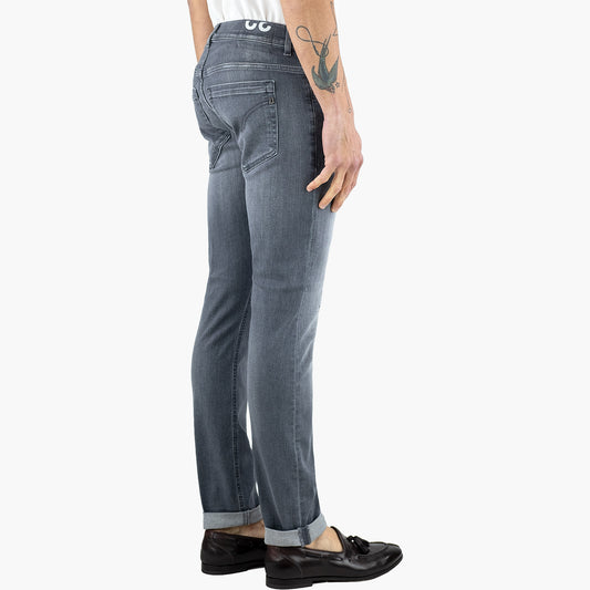 Jeans DONDUP George in Denim Stretch Grigio Lavato