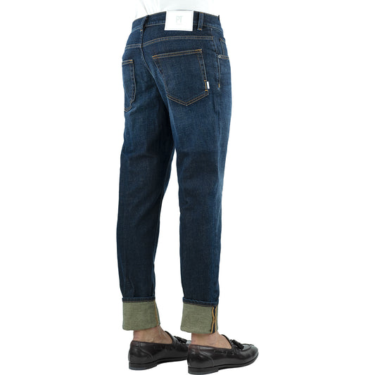 Jeans PT Torino Denim Dub Lavaggio Medio Scuro