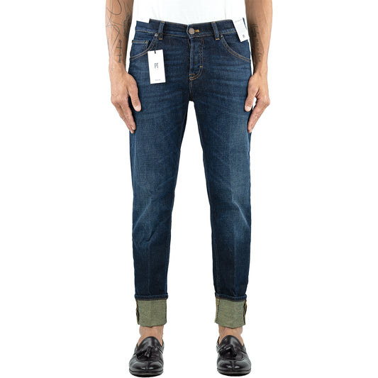 Jeans PT Torino Denim Dub Lavaggio Medio Scuro