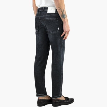 Jeans PT Torino Denim Reggae Stretch Nero Lavato