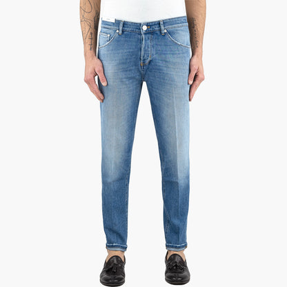 Jeans PT Torino Denim Reggae Stretch Lavaggio Medio Chiaro