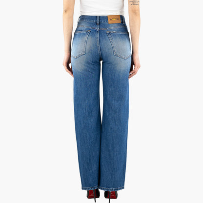 Jeans ASPESI Mod. 0185 L054 in Puro Cotone Denim Col. 10998 Lavaggio Medio