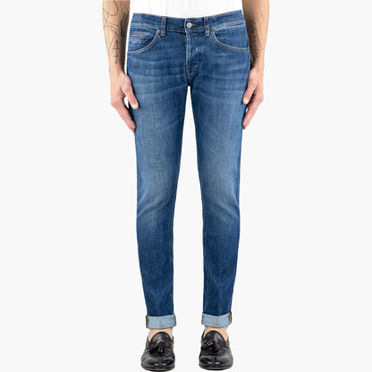 Jeans DONDUP George in Denim Stretch Lavaggio Medio PE25