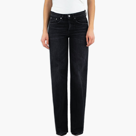 Jeans DONDUP Jacklyn Wide Leg DP427 DFE305D LM9 in Puro Denim Col. 999 Nero Lavato