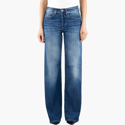Jeans DONDUP Jacklyn in Puro Denim Organico Lavaggio Medio