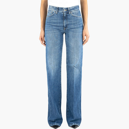 Jeans DONDUP Mabel in Puro Denim Organico Lavaggio Medio