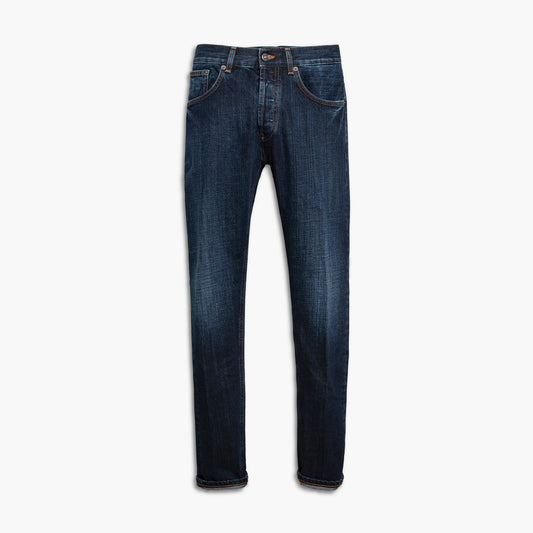 Jeans Uomo DONDUP Dian UP576 DFE311U MF1 in Puro Denim Cross Col. 800 Lavaggio Scuro