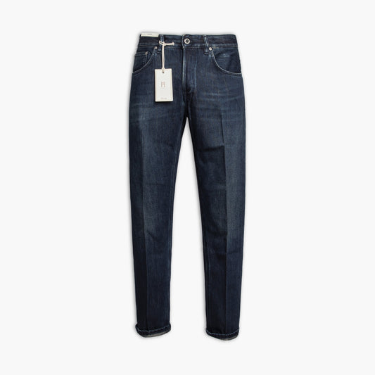 Jeans Uomo PT Torino Denim Art. AW0620 Col. MN54 in Puro Denim e Lyocell Blue Black Lavato