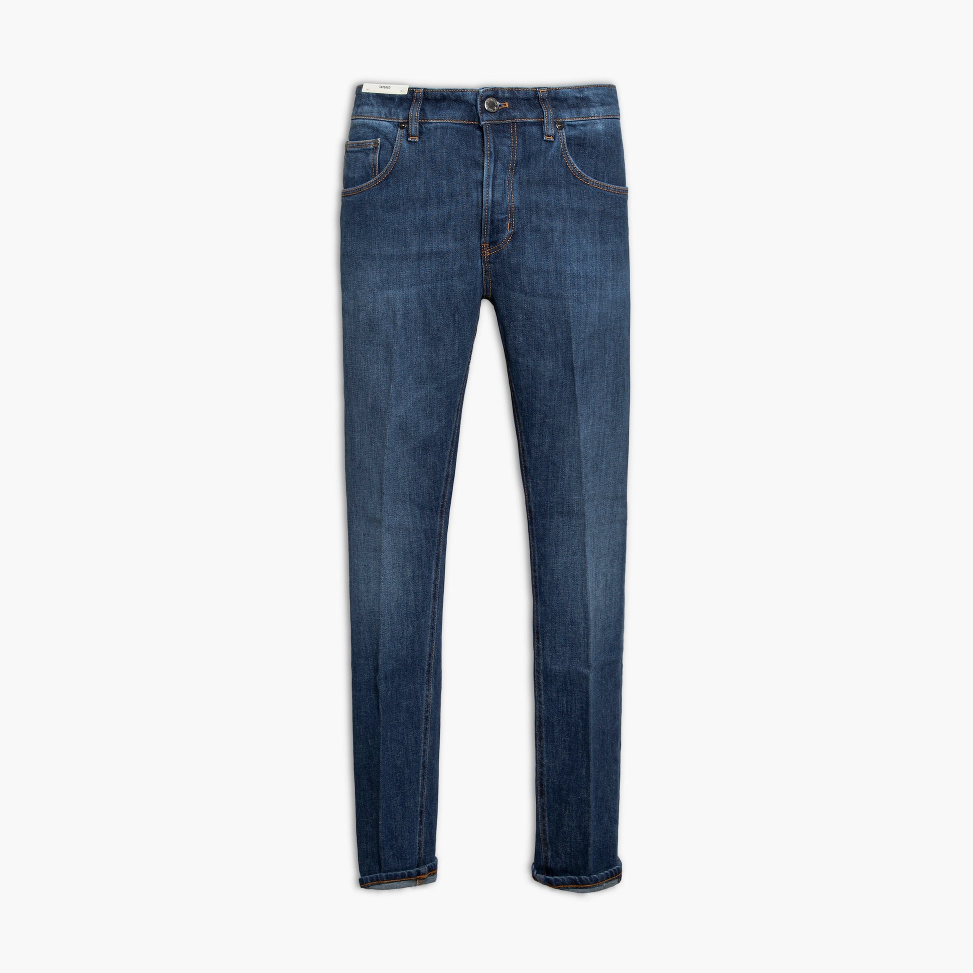 Jeans Uomo PT Torino Denim Reggae Art. TX1610 Col. MI30 Stretch Lavaggio Medio. Jeans Taperd