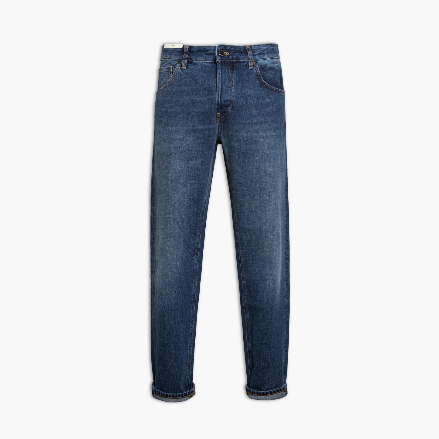 Jeans Uomo PT Torino Denim The Rebel Art. OA5110 Col. MI31 in Puro Denim Lavaggio Medio