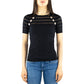 Maglia PINKO Seaborgio a Costine Nera